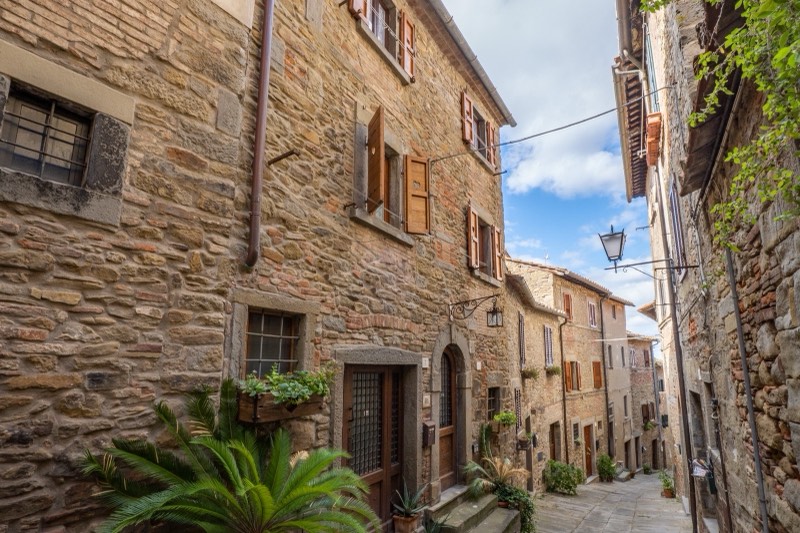 Townhouse in the centre of Cortona
