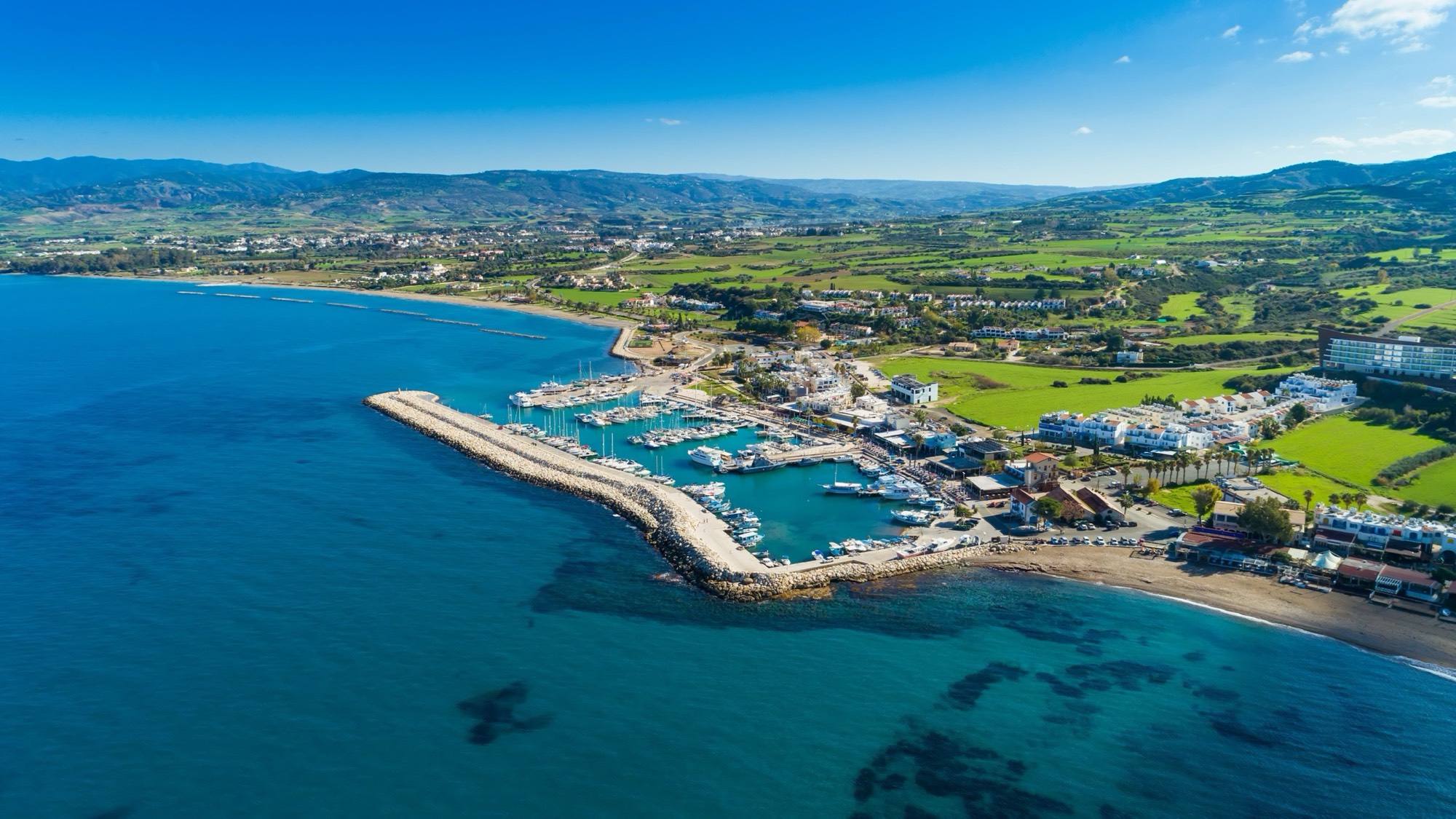 North Cyprus coastline