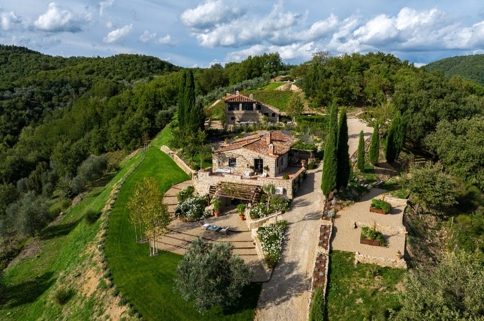 Chianti Classico farmhouse near Gaiole